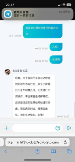 9.6日凌晨在这个澳门银河充值了100元，就是在telegram上找的...